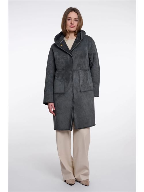cappotto ami RINO & PELLE | AMI.7002611URBAN TEAL